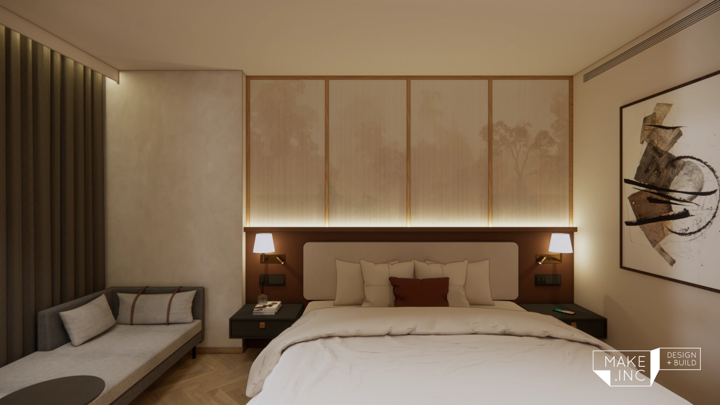 The Double Room architectural render